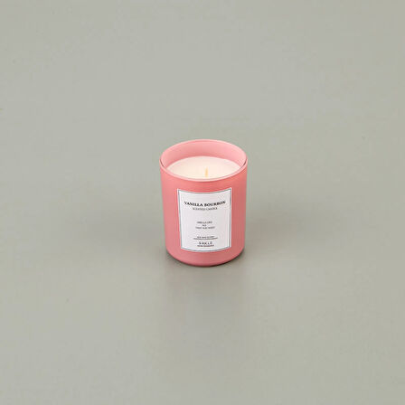 Le Jardin Vanilla Bourbon Kokulu Mum - Pembe - 120 gr