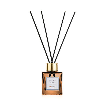Deco Woody Love Çubuklu Oda Kokusu - Kahverengi - 100 ml