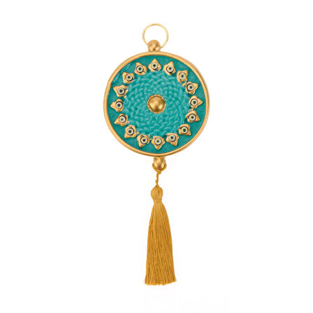 Deco Nazarlık - Turkuaz - 15x30 cm