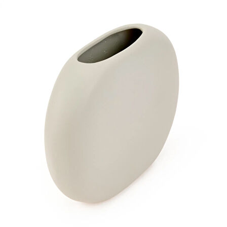 Home & Decor Sydney Vazo - Gri - 17 cm