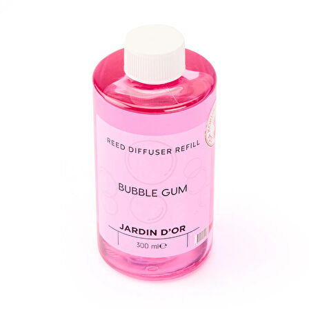 D'or Bubble Gum Oda Kokusu Yedek Şişe - Şeffaf - 300 ml