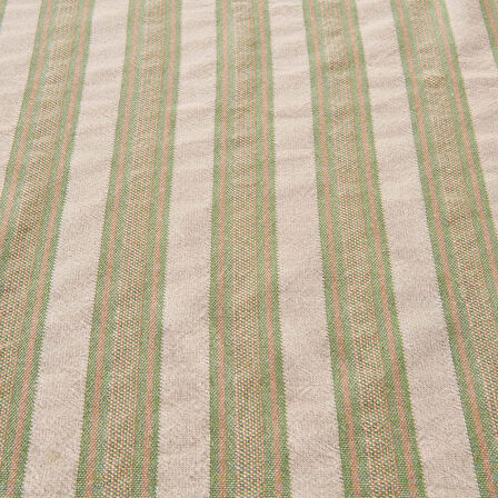 Soft Freya Masa Örtüsü - Yeşil / Ekru - 140x200 cm