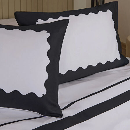 Soft Blanco Çift Kişilik Nevresim Takımı - Beyaz