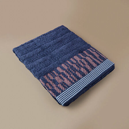 Soft Sun Madness Juana Saç Havlusu - Mavi - 50x90 cm