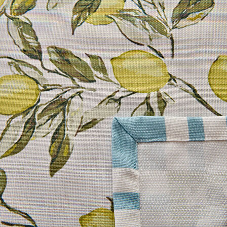 Soft Lime Cello Elvid 2'li Amerikan Servis - Renkli - 35x50 cm