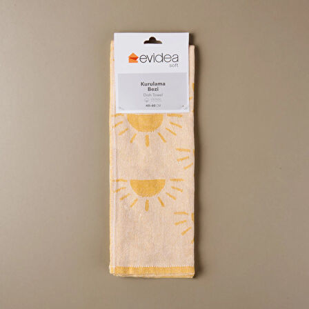 Soft Sun Kurulama Bezi - Sarı - 40x60 cm