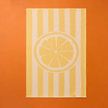 Soft Lemon Kurulama Bezi - Sarı - 40x60 cm