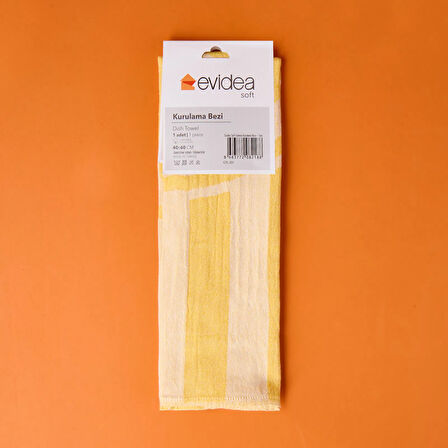 Soft Lemon Kurulama Bezi - Sarı - 40x60 cm