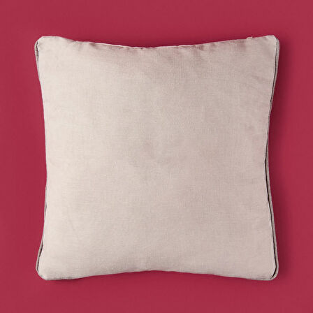 Soft Lucia Alis Kırlent - Yeşil / Ekru - 40x40 cm