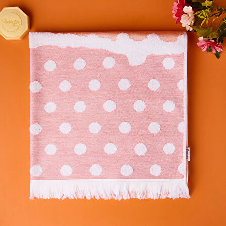 Soft Carla Plaj Havlusu - Renkli - 70x140 cm