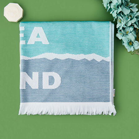 Soft Amelia Plaj Havlusu - Renkli - 70x140 cm