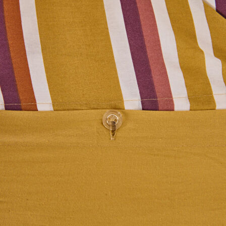 Soft Terralune Çift Kişilik Nevresim Takımı - Hardal