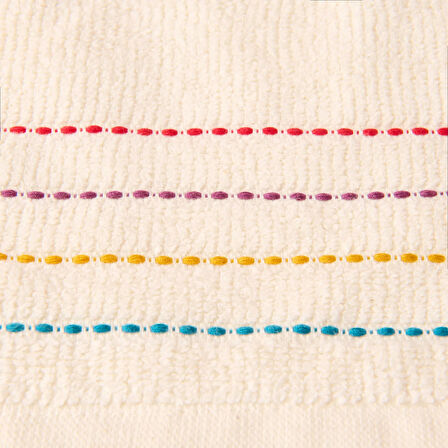 Soft Bead Yüz Havlusu - Bej - 50x90 cm