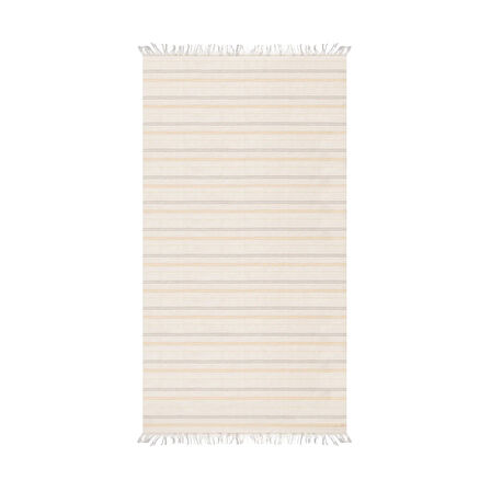 Soft Pilatus Peştamal - Bej / Hardal - 90x160 cm