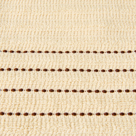 Soft Püsküllü El Havlusu - Bej - 30x50 cm