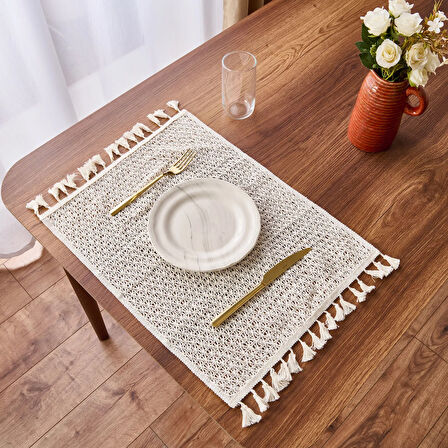 Soft Santa 2'li Amerikan Servis - Beyaz - 30x55 cm