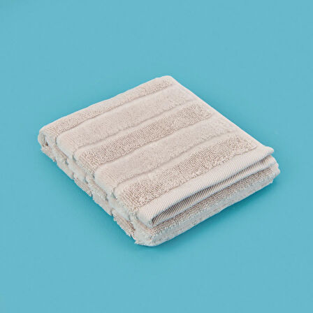 Soft Kadife El Havlusu - Gri - 30x50 cm