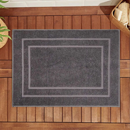 Soft Premium Ayak Havlusu - Antrasit - 50x70 cm