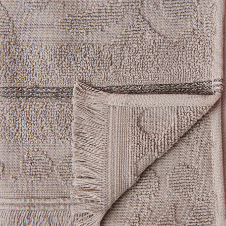 Soft Zeleno El Havlusu - Gri - 30x50 cm