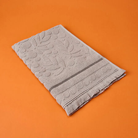 Soft Zeleno Ayak Havlusu - Gri - 50x70 cm