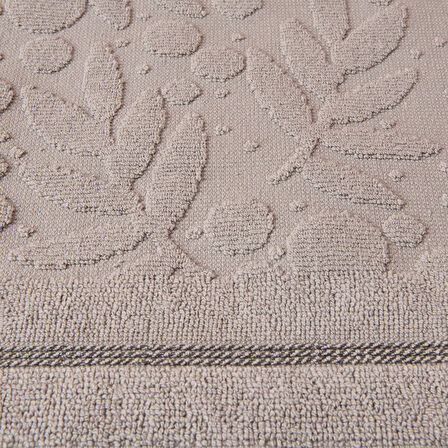 Soft Zeleno Ayak Havlusu - Gri - 50x70 cm