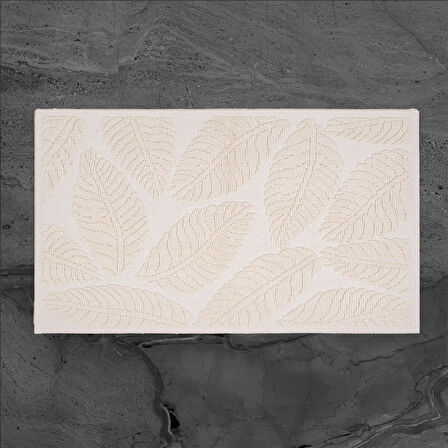 Soft Big Barg 2'li Banyo Paspası - Ekru - 60x100 cm + 50x60 cm