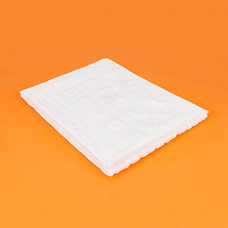 Soft Kybele Banyo Havlusu - Beyaz - 68x137 cm