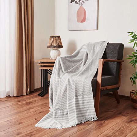 Soft Koltuk Örtüsü - Gri - 180x210 cm