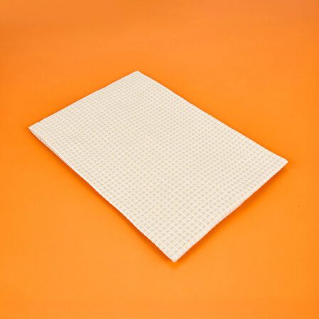 Soft Waffle 2'li Havlu Seti - Açık Bej - 60x110 cm + 40x60 cm