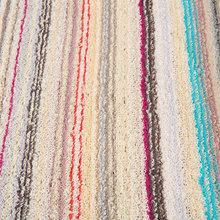 Soft İpliği Boyalı Banyo Havlusu - Asorti - 70x140 cm