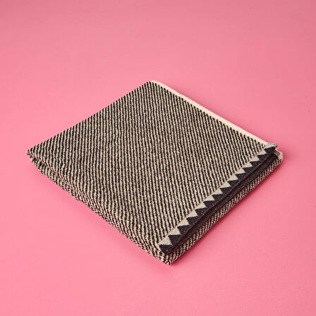 Soft İpliği Boyalı Yüz Havlusu - Bej - 50x80 cm