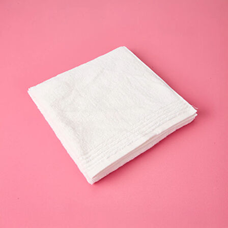 Soft Fly Ayak Havlusu - Beyaz - 50x70 cm