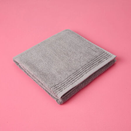 Soft Fly Ayak Havlusu - Gri - 50x70 cm