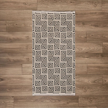 Soft Vulga Halı - Antrasit - 80x150 cm