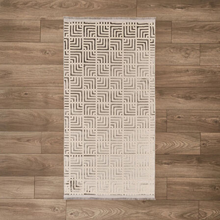 Soft Silva Halı - Gri - 80x150 cm