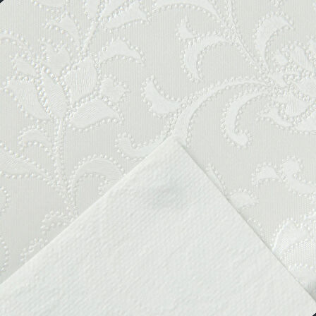 Soft Lunaria Pvc Masa Örtüsü - Beyaz - 140x200 cm