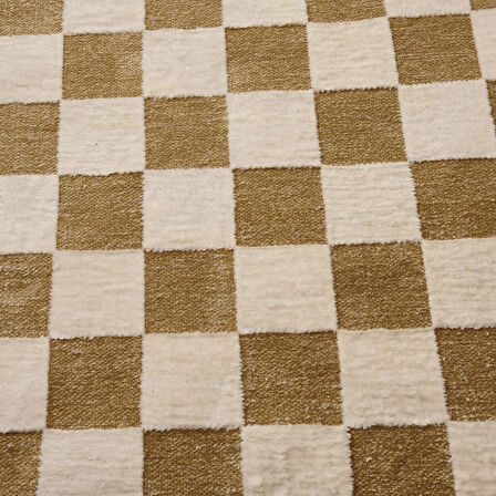 Soft Skard Dekoratif Halı - Bej - 120x180 cm