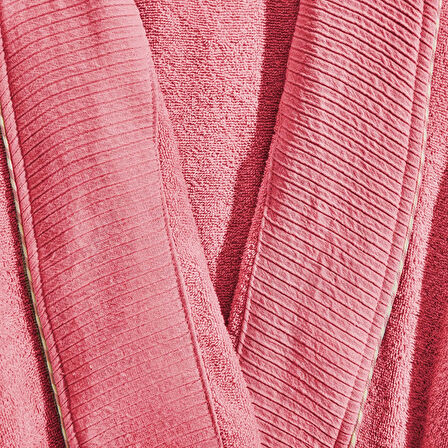 Soft Anvers Kadın Bornoz - Gülkurusu - L / XL