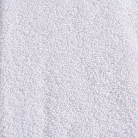 Soft Fırfırlı Yüz Havlusu - Beyaz - 50x90 cm