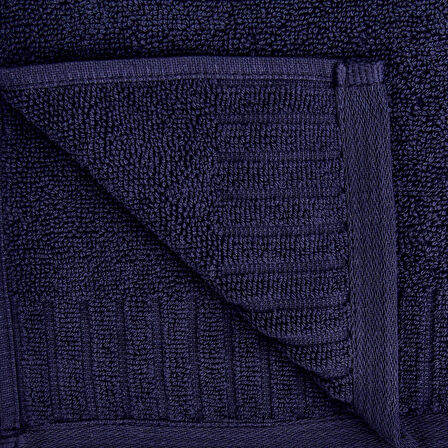 Soft Patte Banyo Havlusu - Lacivert - 70x140 cm