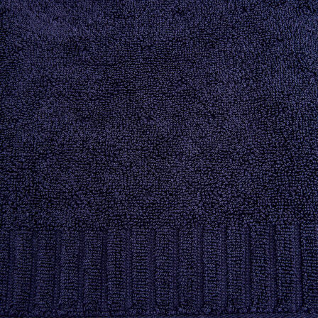 Soft Patte Banyo Havlusu - Lacivert - 70x140 cm