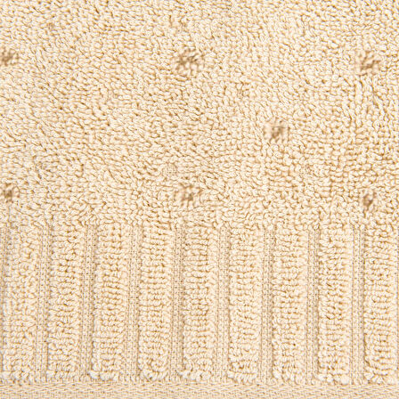 Soft Patte Ayak Havlusu - Krem - 50x70 cm