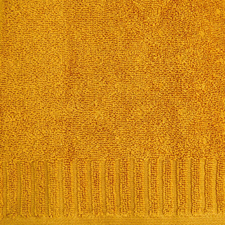 Soft Patte Yüz Havlusu - Hardal - 50x90 cm