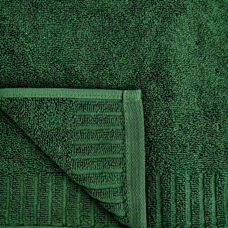 Soft Patte Ayak Havlusu - Yeşil - 50x70 cm