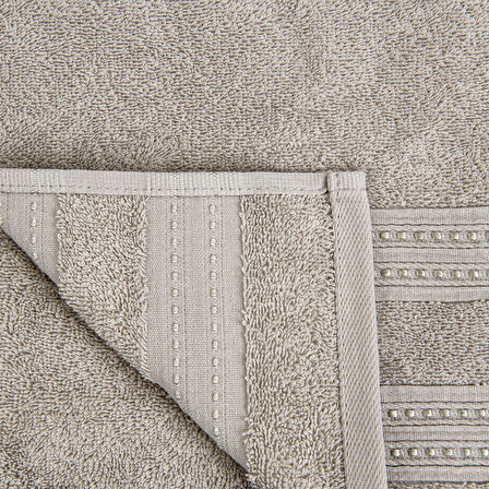 Soft Lapa Yüz Havlusu - Gri - 50x90 cm