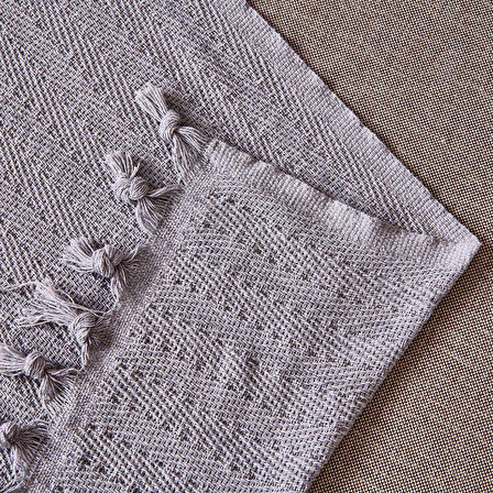 Soft Koltuk Şalı - Gri - 180x210 cm