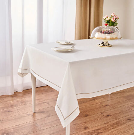 Soft Pismo Masa Örtüsü - Beyaz - 140x180 cm