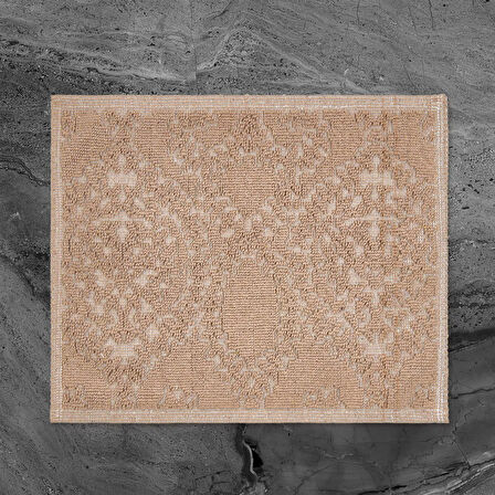 Soft Visby 2'li Banyo Paspası - Vizon - 60x100 cm + 50x60 cm