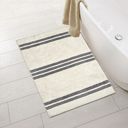 Soft Lucia Banyo Paspası - Beyaz - 60x100 cm