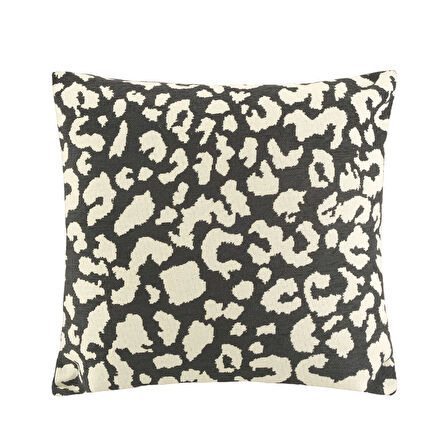 Soft Gevorm Kırlent - Siyah - 43x43 cm